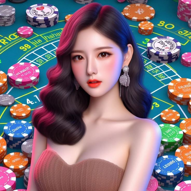 Antarmuka 3D Number Game di platform mbak4d1
